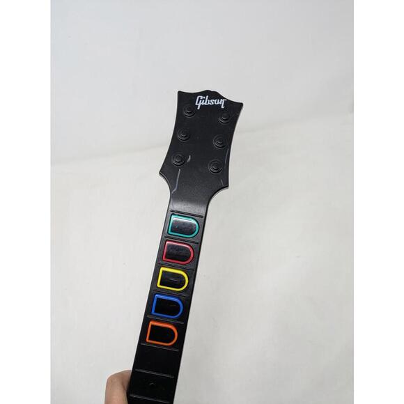 Guitar Hero Les Paul Gibson Wireless PS3 Sony Playstation 3 No Dongle-Untested - Picture 3 of 7